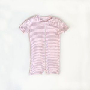 Primary Pink and White Striped Shortie JP’s